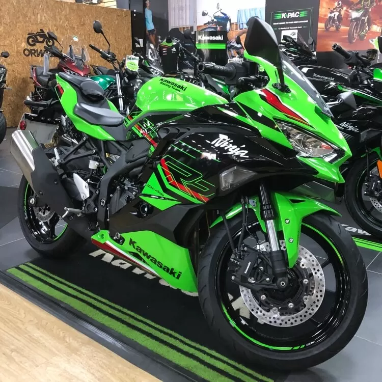 Kawasaki ninja outlet showroom