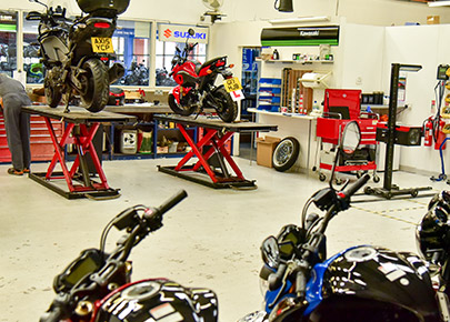 motorcycle repairs in ipswich, suffolk