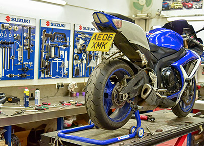 motorcycle servicing in ipswich, suffolk