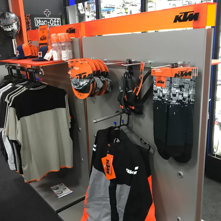 KTM getting a strong showing