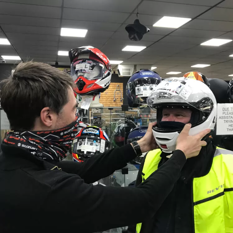 Thumbnail for Head start in getting the right helmet fit